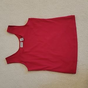Red tank top camisole from Chico size 0
